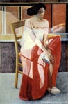 Pompei, 11 février 1986, pastel à la cire sur papier, 190 x 124 cm